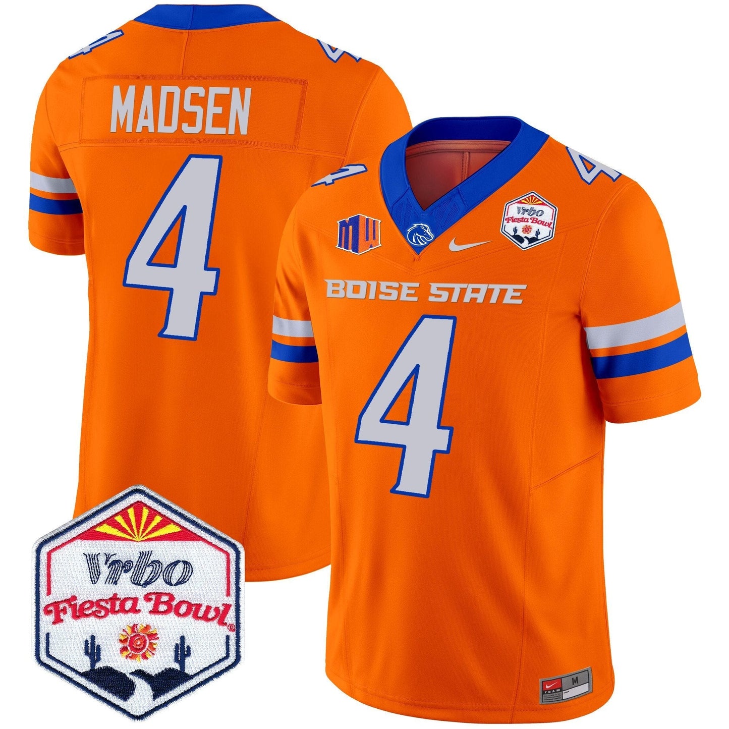 BSU 2025 The Fiesta Bowl Patch Vapor Limited Jersey - All Stitched