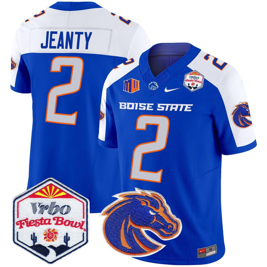 BSU 2025 The Fiesta Bowl Patch Vapor Limited Jersey - All Stitched