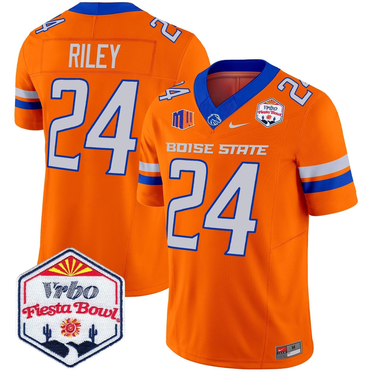 BSU 2025 The Fiesta Bowl Patch Vapor Limited Jersey - All Stitched