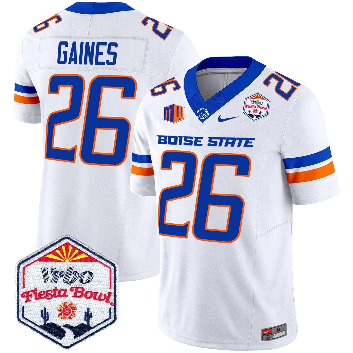 BSU 2025 The Fiesta Bowl Patch Vapor Limited Jersey - All Stitched