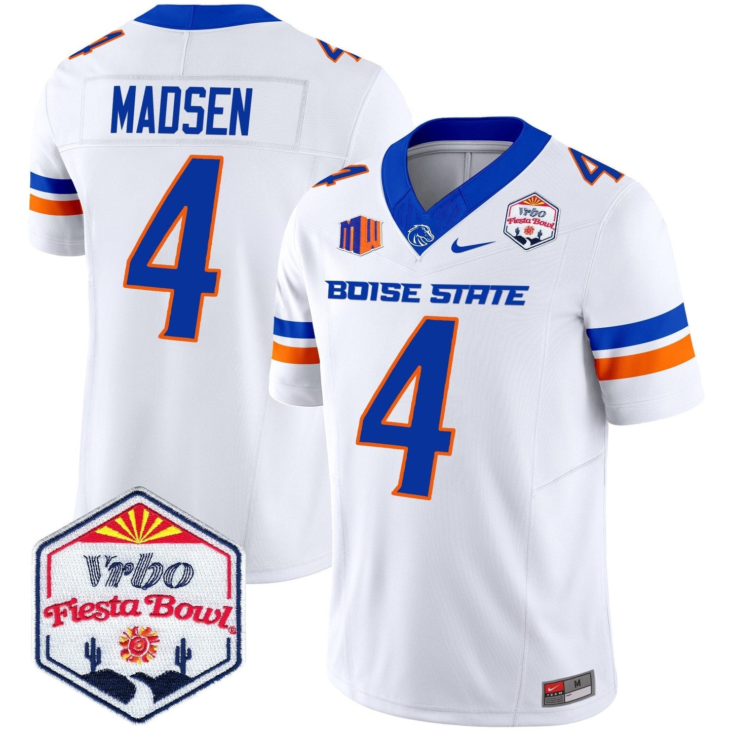 BSU 2025 The Fiesta Bowl Patch Vapor Limited Jersey - All Stitched
