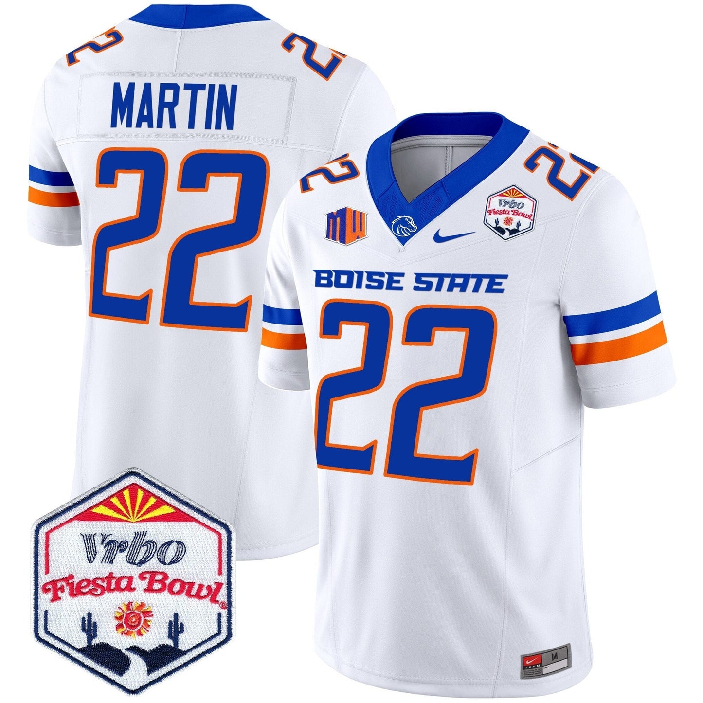BSU 2025 The Fiesta Bowl Patch Vapor Limited Jersey - All Stitched