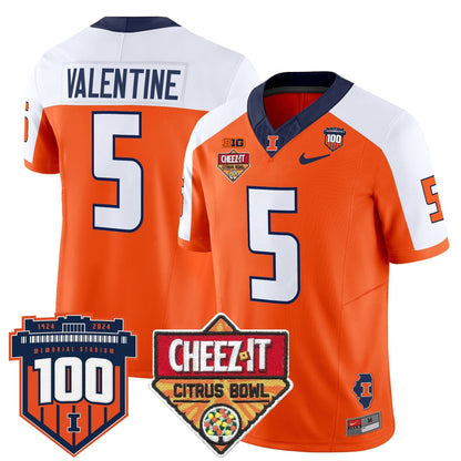 ILL 2025 Cheez-It Citrus Bowl Patch Vapor Limited Jersey - All Stitched