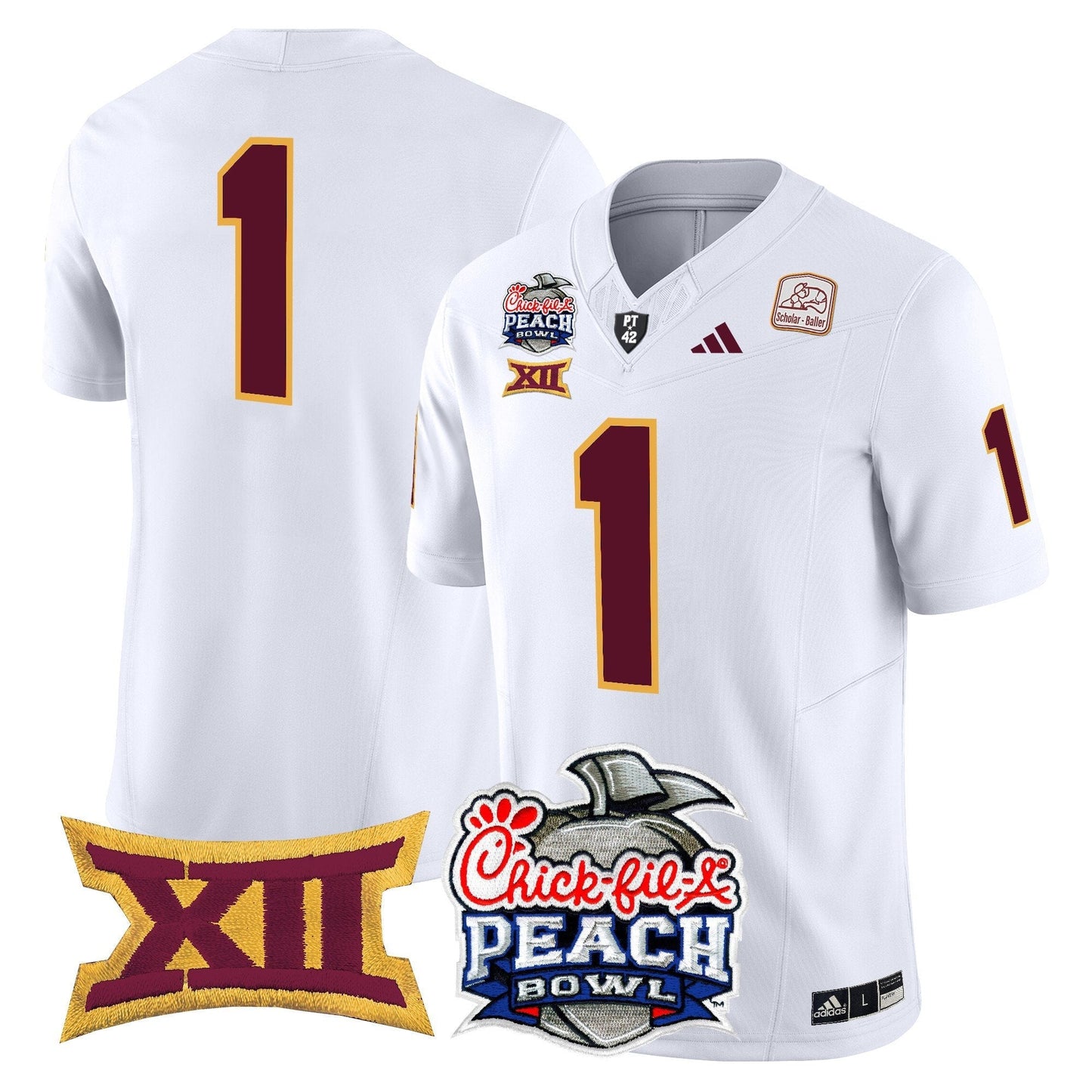 ASU 2025 Peach Bowl Vapor Limited Jersey - All Stitched