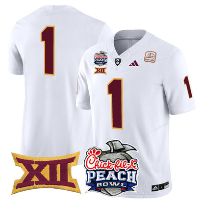 ASU 2025 Peach Bowl Vapor Limited Jersey - All Stitched