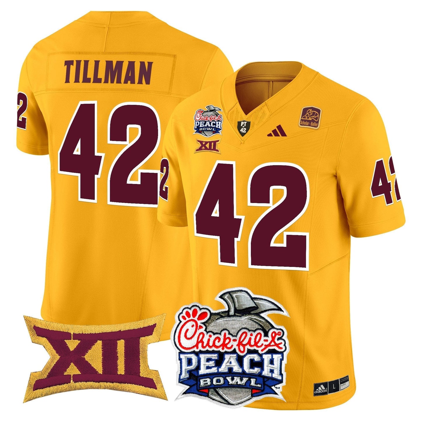 ASU 2025 Peach Bowl Vapor Limited Jersey - All Stitched