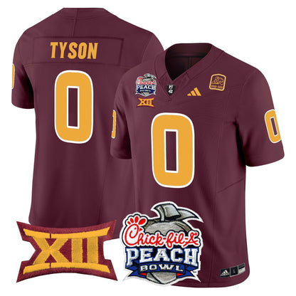 ASU 2025 Peach Bowl Vapor Limited Jersey - All Stitched