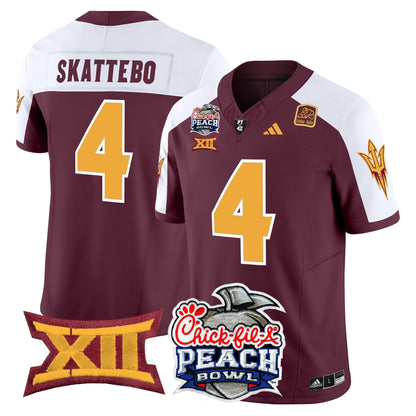 ASU 2025 Peach Bowl Vapor Limited Jersey - All Stitched