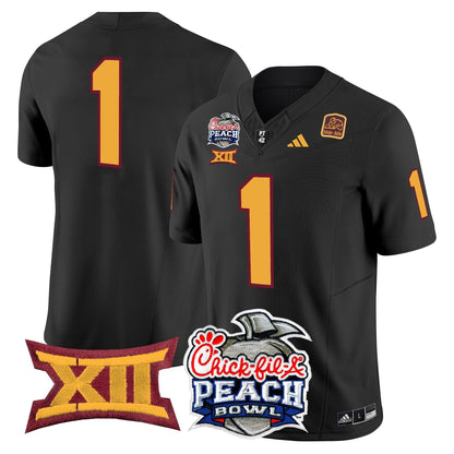 ASU 2025 Peach Bowl Vapor Limited Jersey - All Stitched