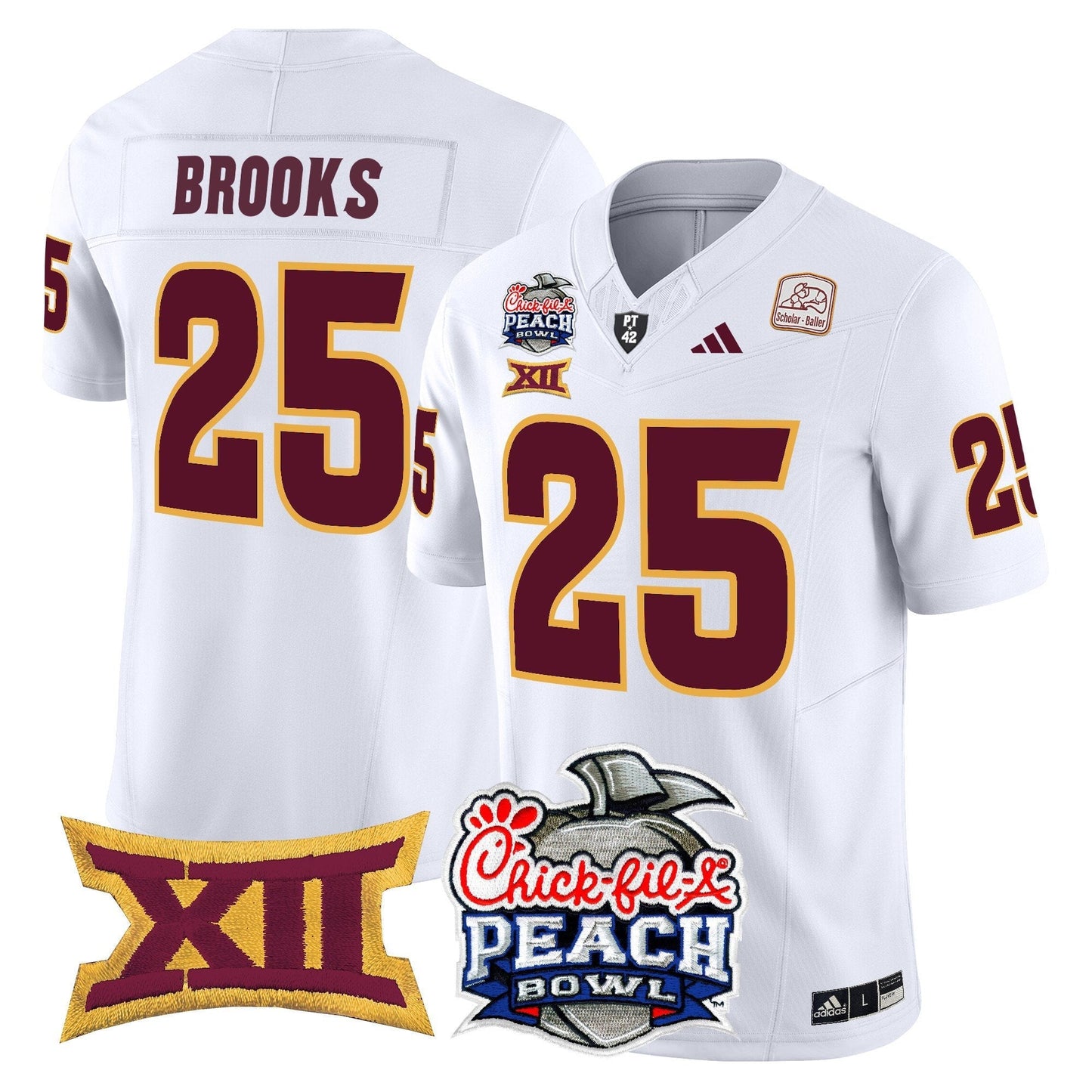 ASU 2025 Peach Bowl Vapor Limited Jersey - All Stitched