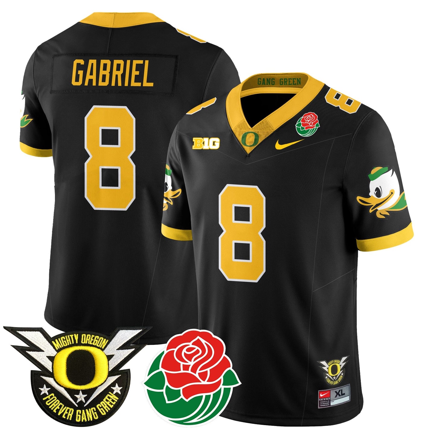 ORE 2024 Rose Bowl Jersey N1 - All Stitched