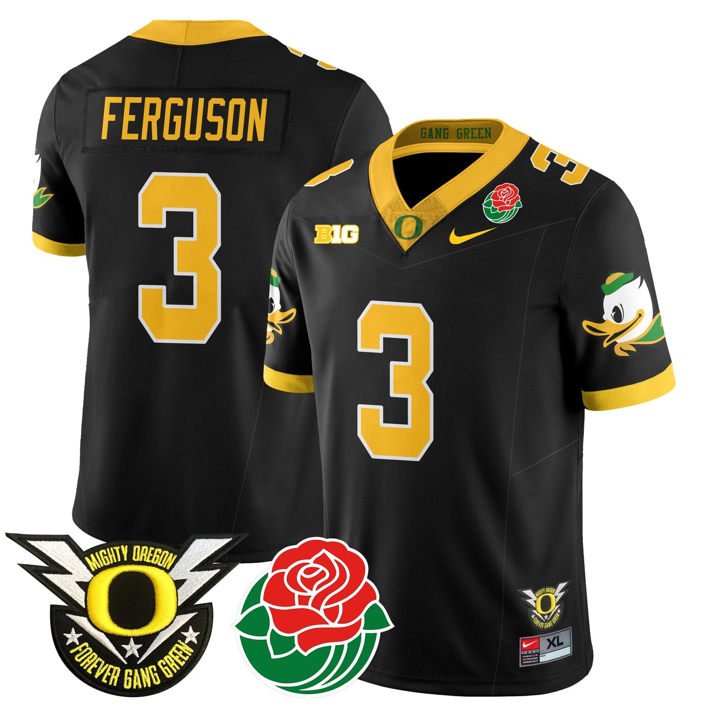 ORE 2024 Rose Bowl Jersey N1 - All Stitched