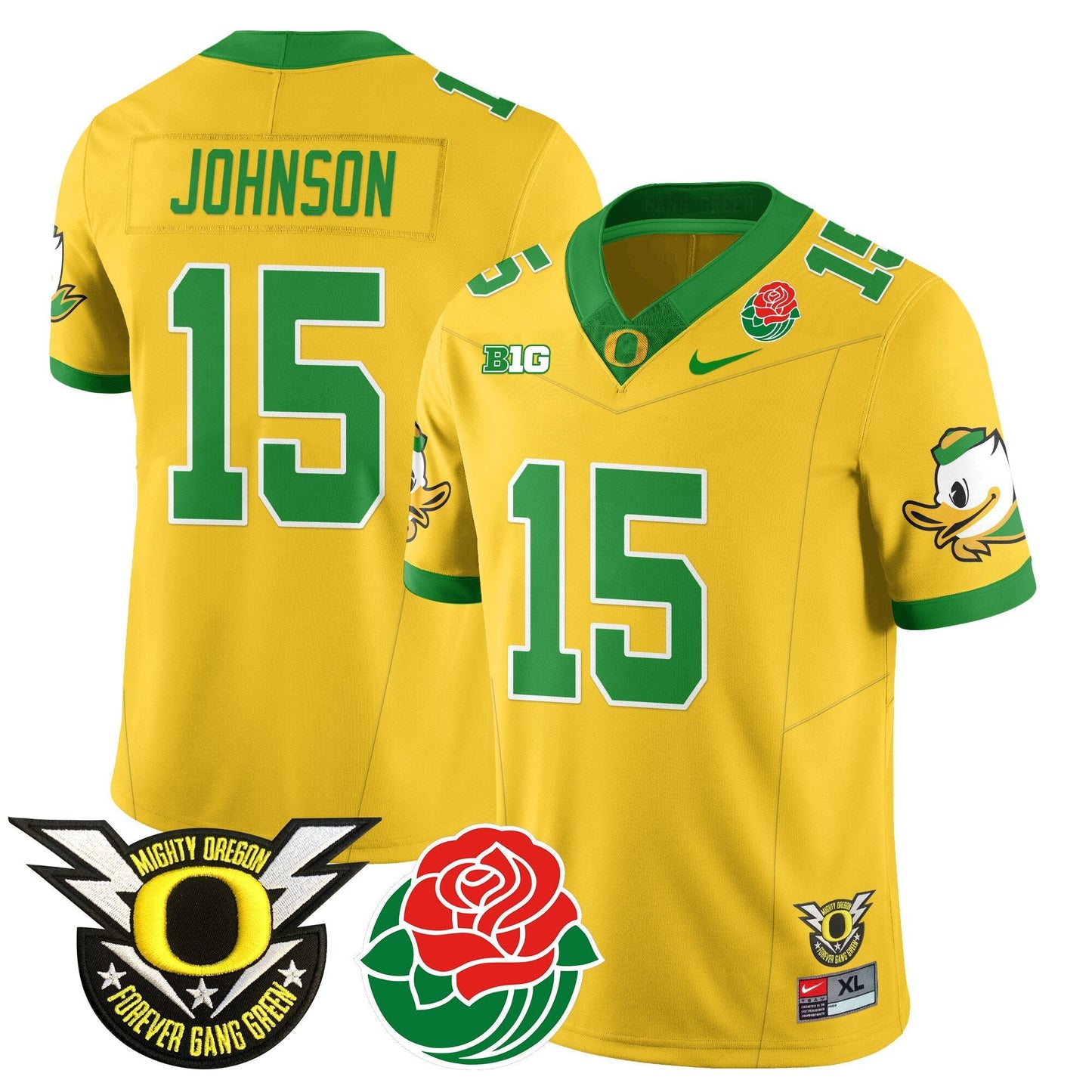 ORE 2024 Rose Bowl Jersey N1 - All Stitched