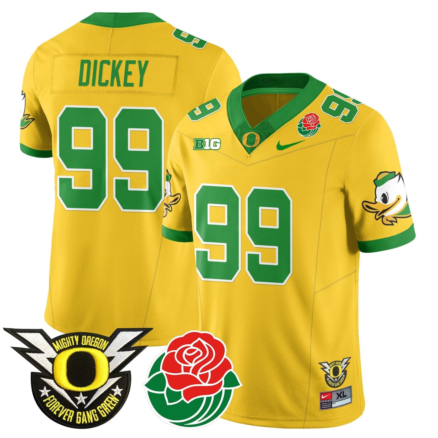 ORE 2024 Rose Bowl Jersey N1 - All Stitched