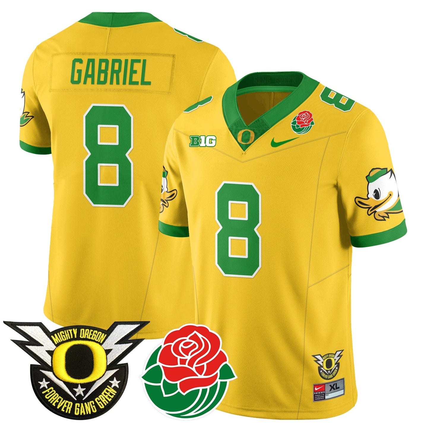 ORE 2024 Rose Bowl Jersey N1 - All Stitched