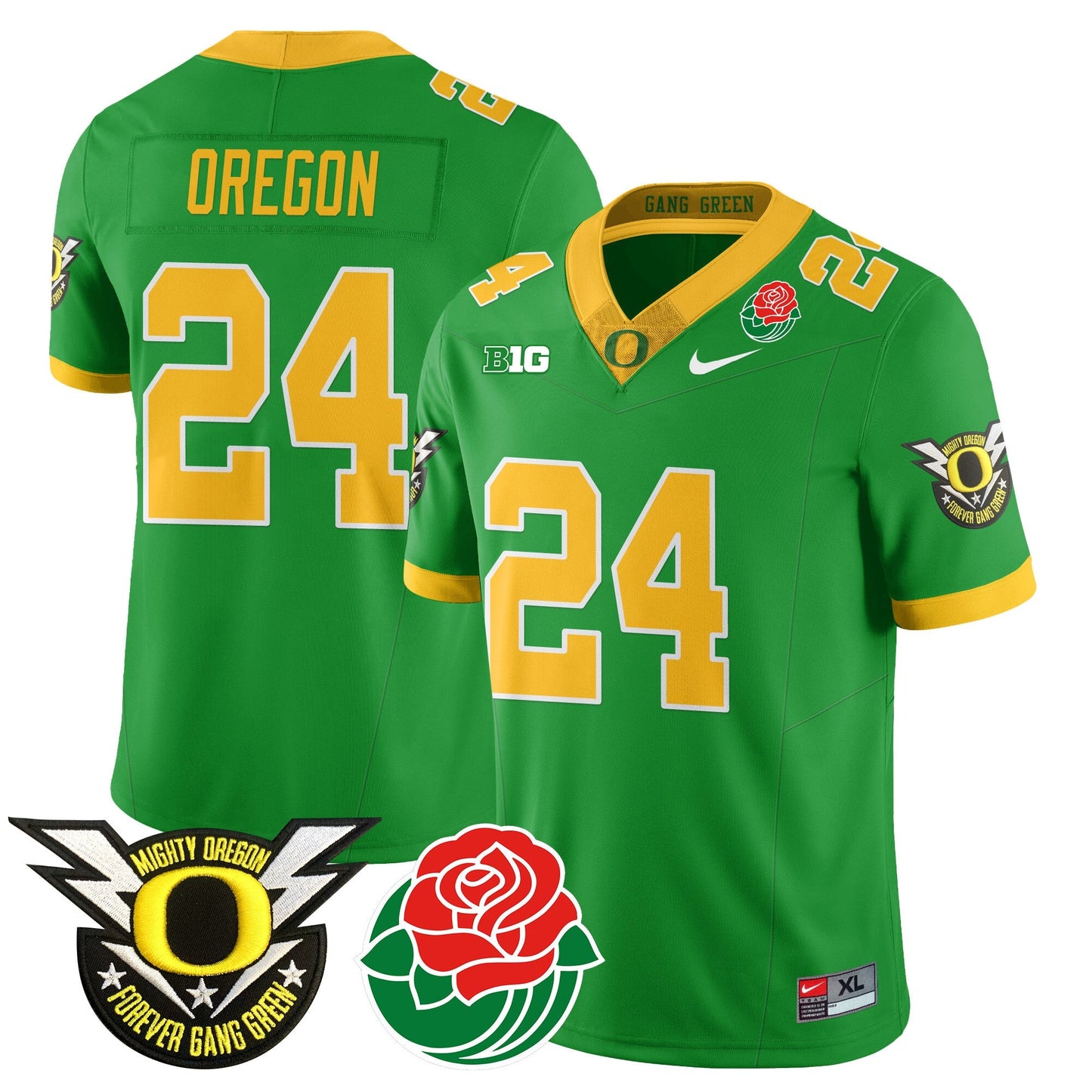 ORE 2024 Rose Bowl Jersey N2 - All Stitched
