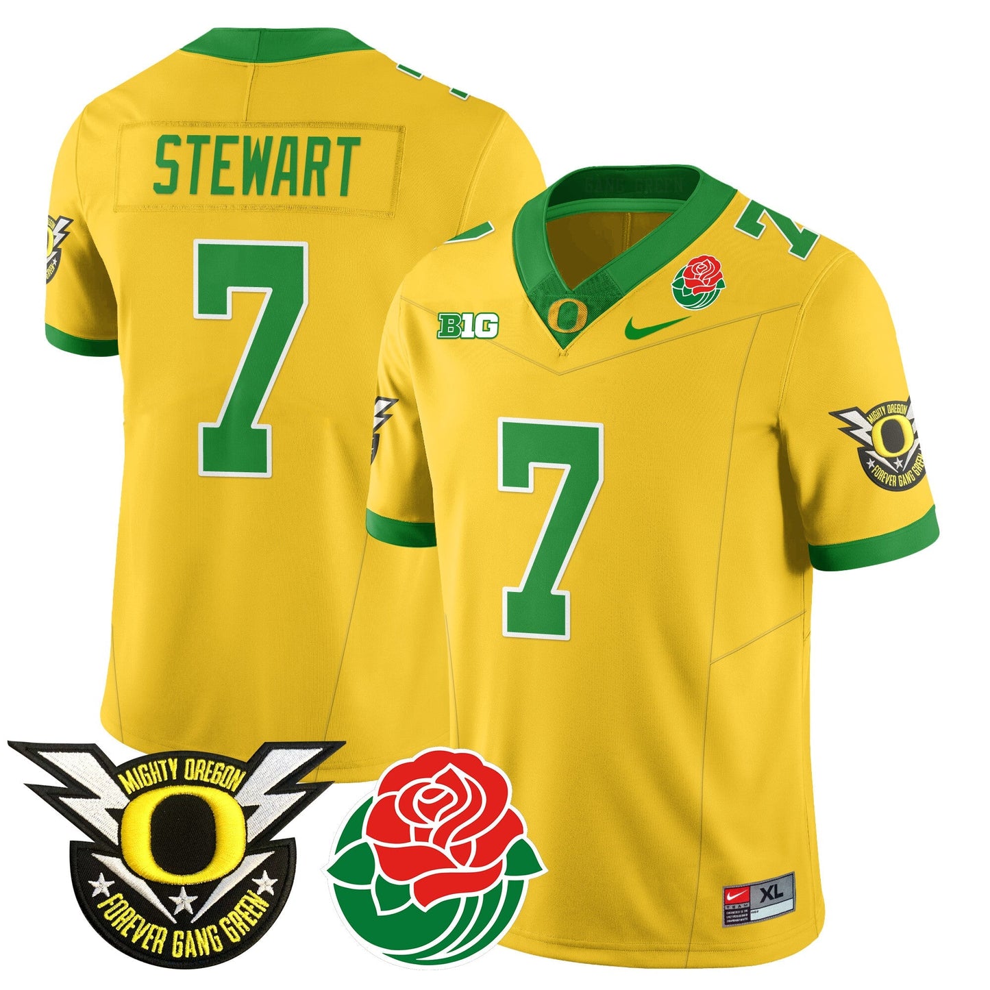 ORE 2024 Rose Bowl Jersey N2 - All Stitched