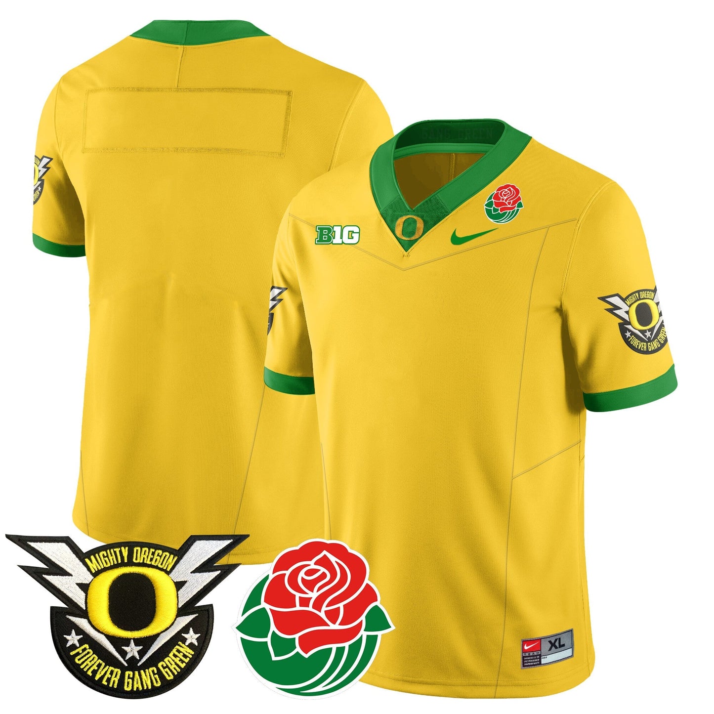 ORE 2024 Rose Bowl Jersey N2 - All Stitched