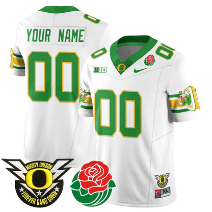 Custom Name/Gender ORE 2024 Rose Bowl Jersey - All Stitched