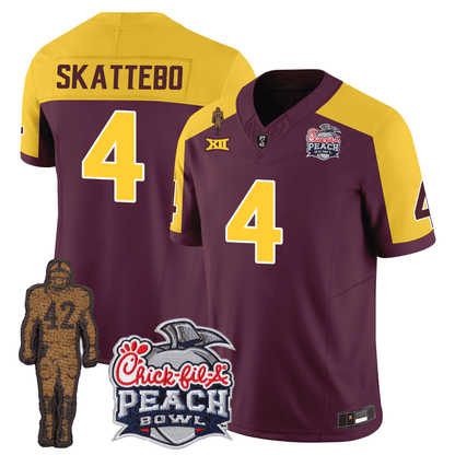 Arizona Sun Devils Football 24/25 Jersey - Peach Bowl Patch