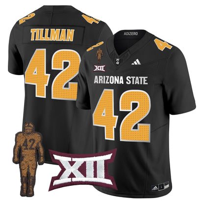 ASU 2024 Pat Tillman Honoring Patch Vapor Limited Jersey V2 - All Stitched