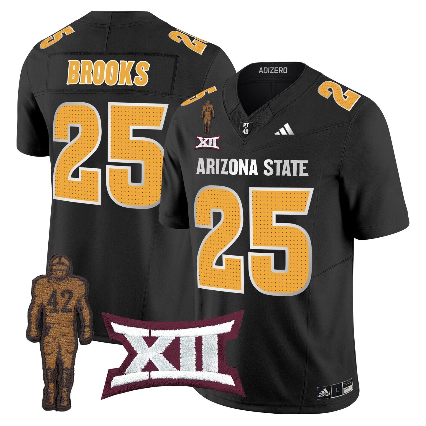 ASU 2024 Pat Tillman Honoring Patch Vapor Limited Jersey V2 - All Stitched