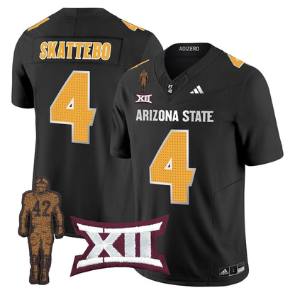 ASU 2024 Pat Tillman Honoring Patch Vapor Limited Jersey V2 - All Stitched
