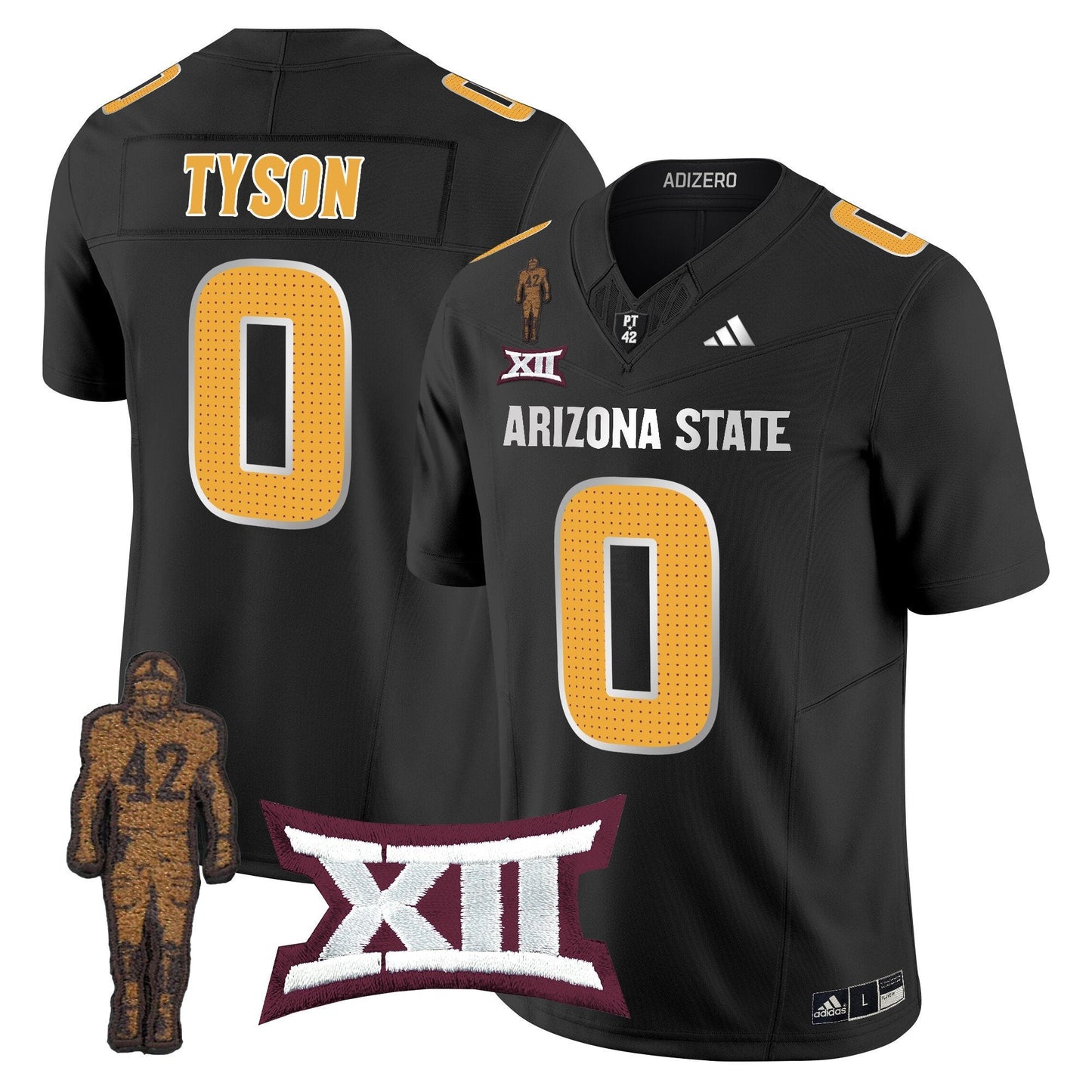 ASU 2024 Pat Tillman Honoring Patch Vapor Limited Jersey V2 - All Stitched