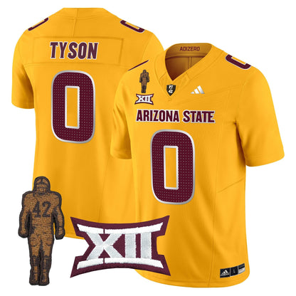 ASU 2024 Pat Tillman Honoring Patch Vapor Limited Jersey V2 - All Stitched