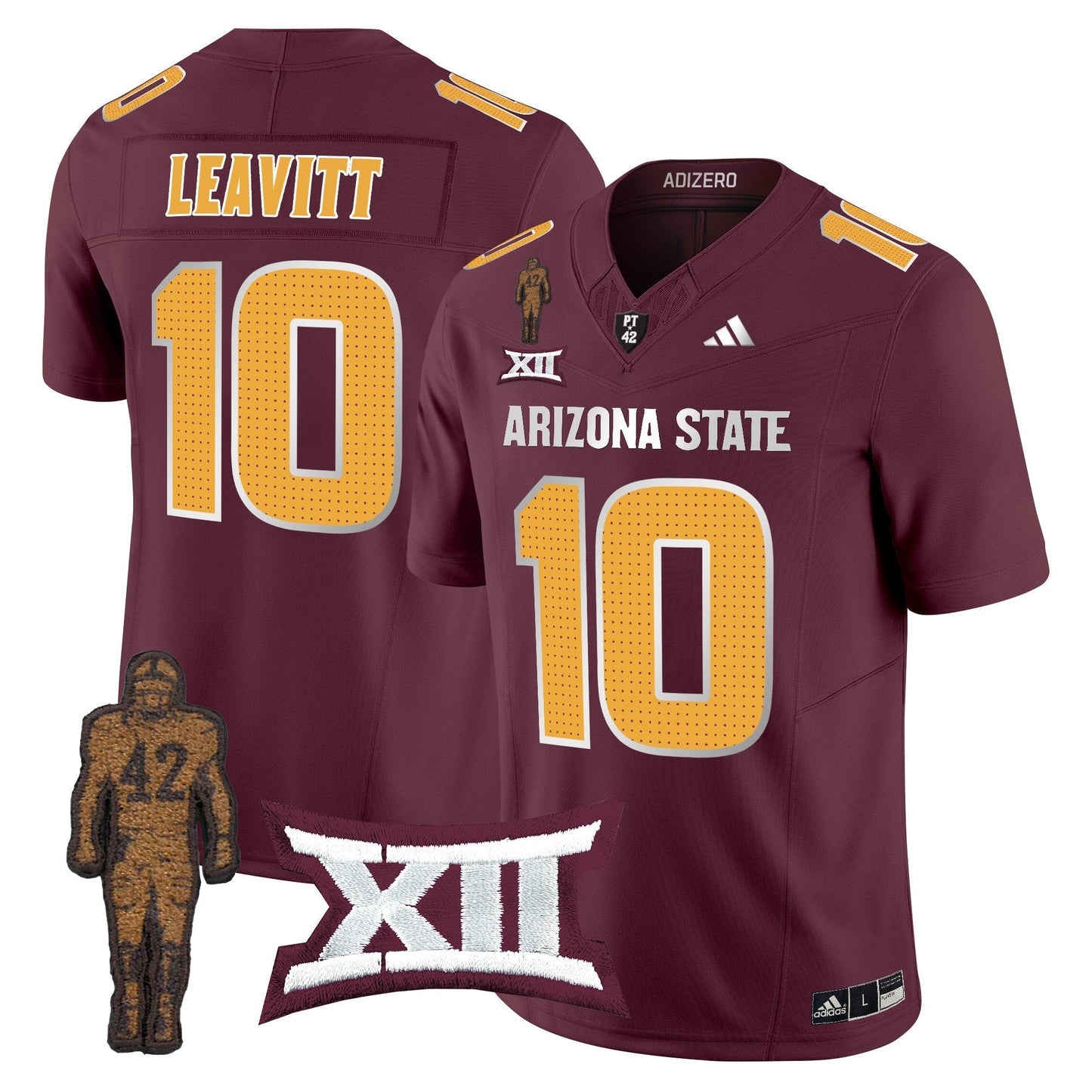 ASU 2024 Pat Tillman Honoring Patch Vapor Limited Jersey V2 - All Stitched