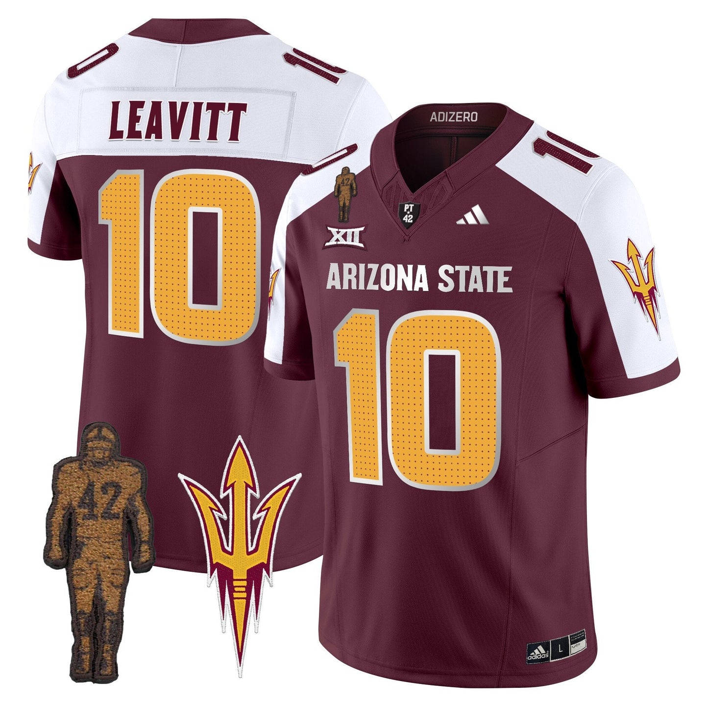 ASU 2024 Pat Tillman Honoring Patch Vapor Limited Jersey V2 - All Stitched