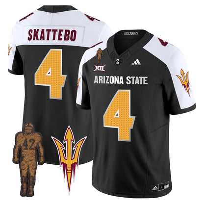 ASU 2024 Pat Tillman Honoring Patch Vapor Limited Jersey V2 - All Stitched