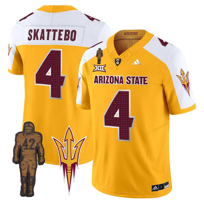 ASU 2024 Pat Tillman Honoring Patch Vapor Limited Jersey V2 - All Stitched