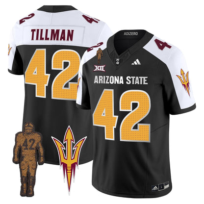 ASU 2024 Pat Tillman Honoring Patch Vapor Limited Jersey V2 - All Stitched