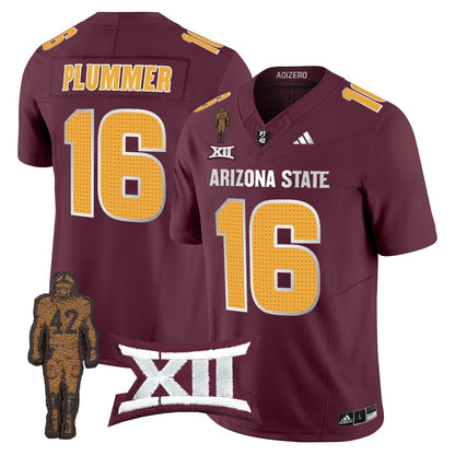 ASU 2024 Pat Tillman Honoring Patch Vapor Limited Jersey V2 - All Stitched
