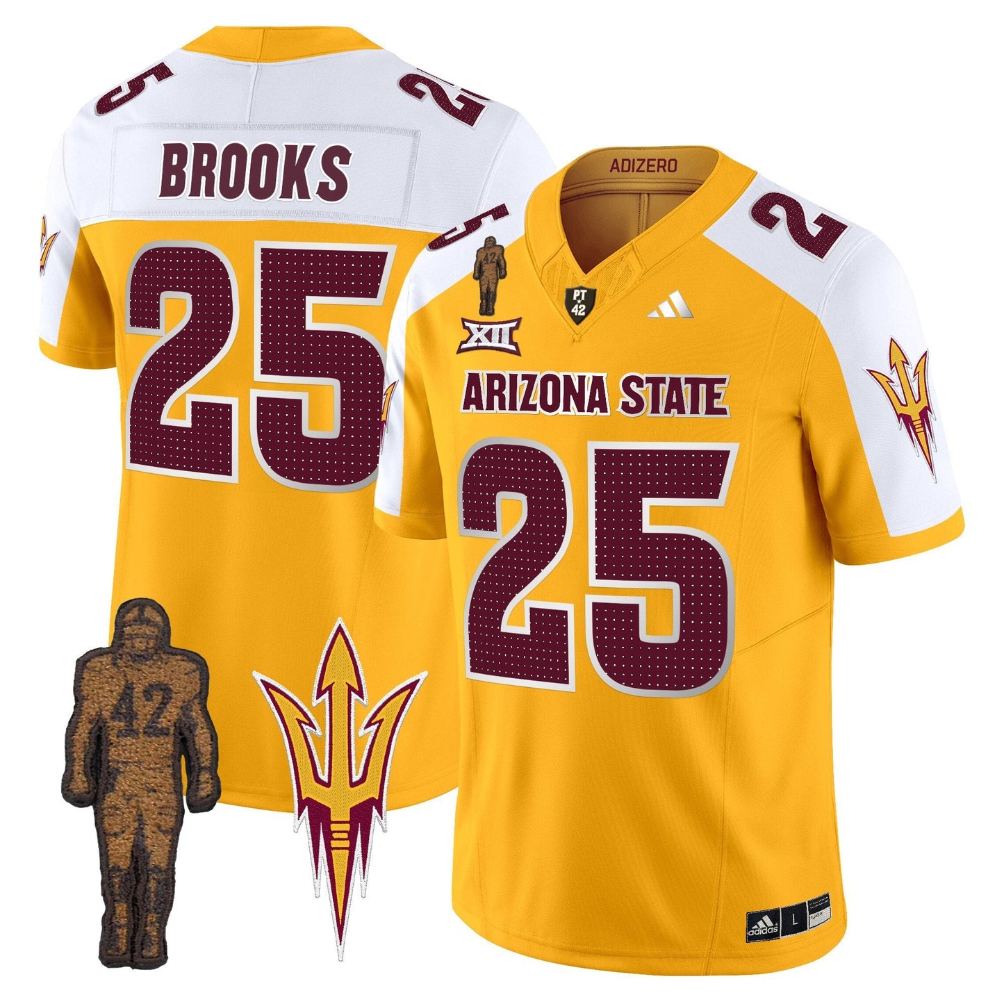 ASU 2024 Pat Tillman Honoring Patch Vapor Limited Jersey V2 - All Stitched