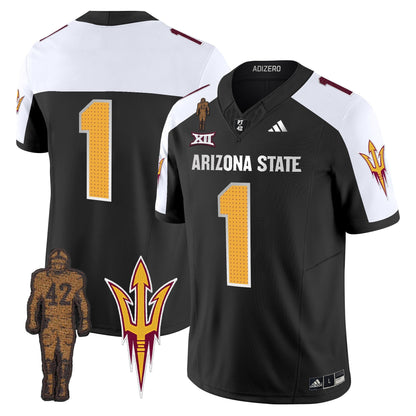 ASU 2024 Pat Tillman Honoring Patch Vapor Limited Jersey V2 - All Stitched