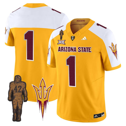 ASU 2024 Pat Tillman Honoring Patch Vapor Limited Jersey V2 - All Stitched