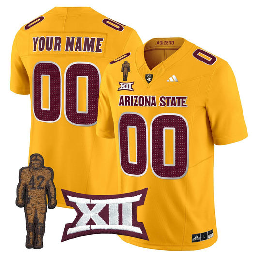 ASU 2024 Pat Tillman Honoring Patch Vapor Limited Custom Jersey V2 - All Stitched