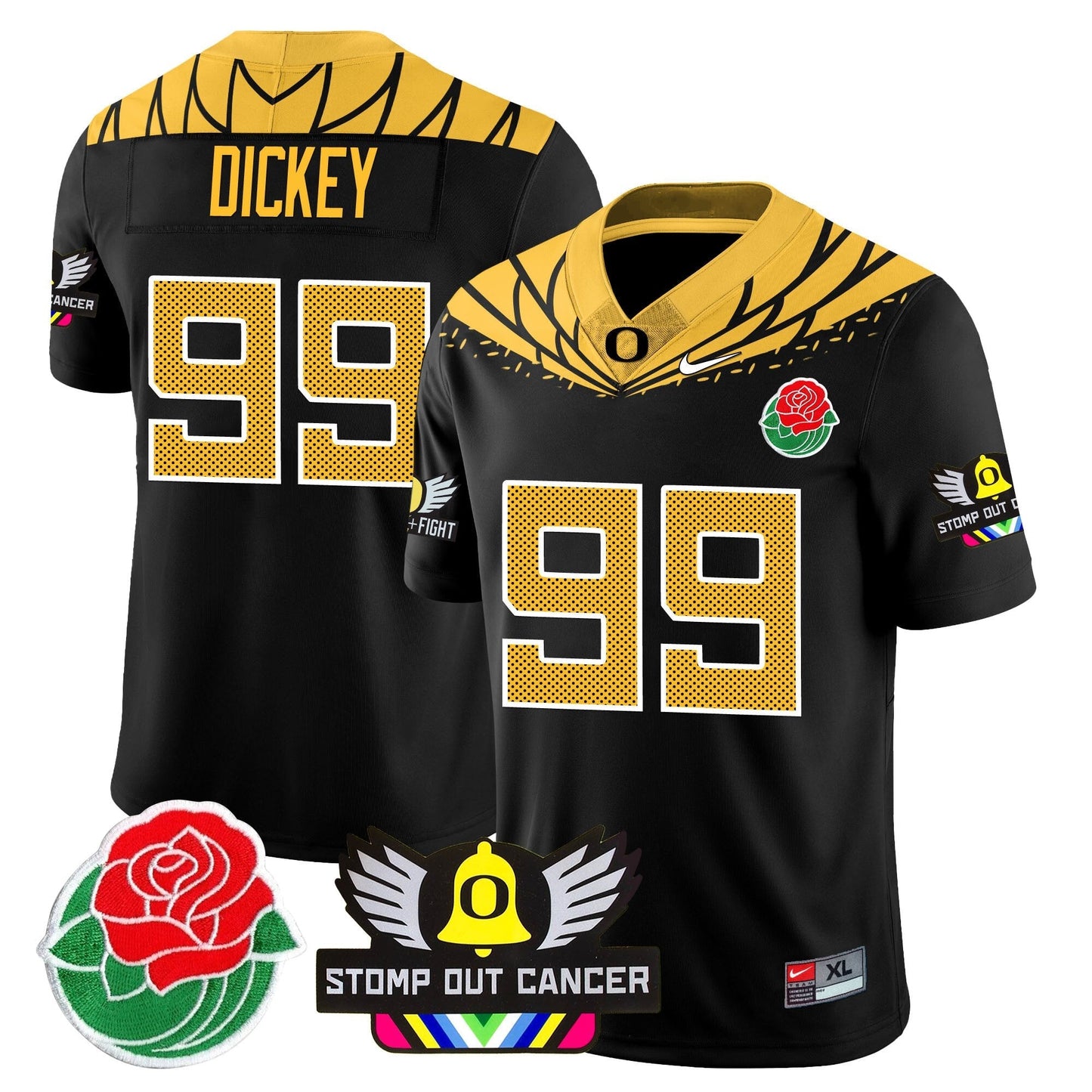 ORE 2024 Rose Bowl Jersey N1 - All Stitched
