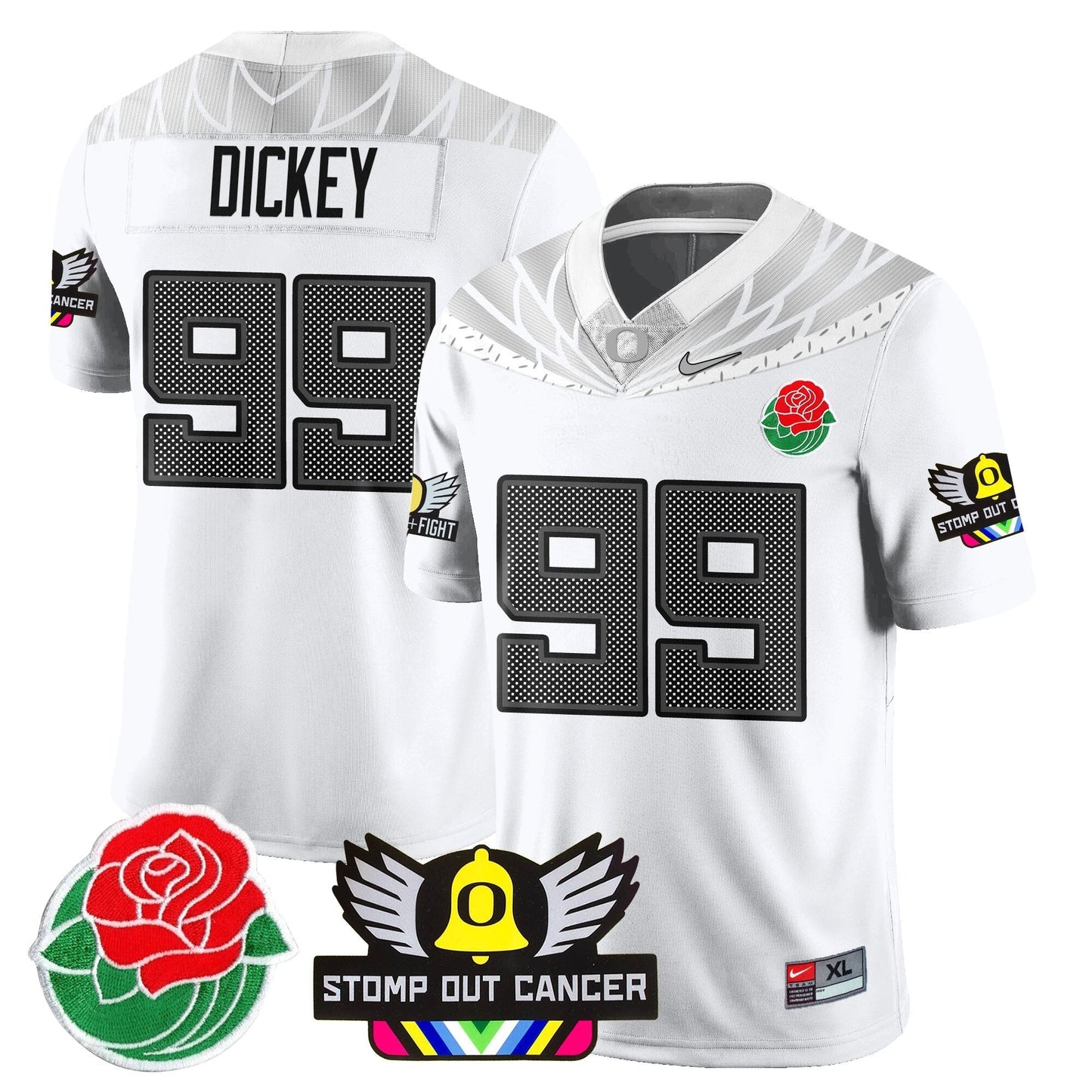 ORE 2024 Rose Bowl Jersey N1 - All Stitched
