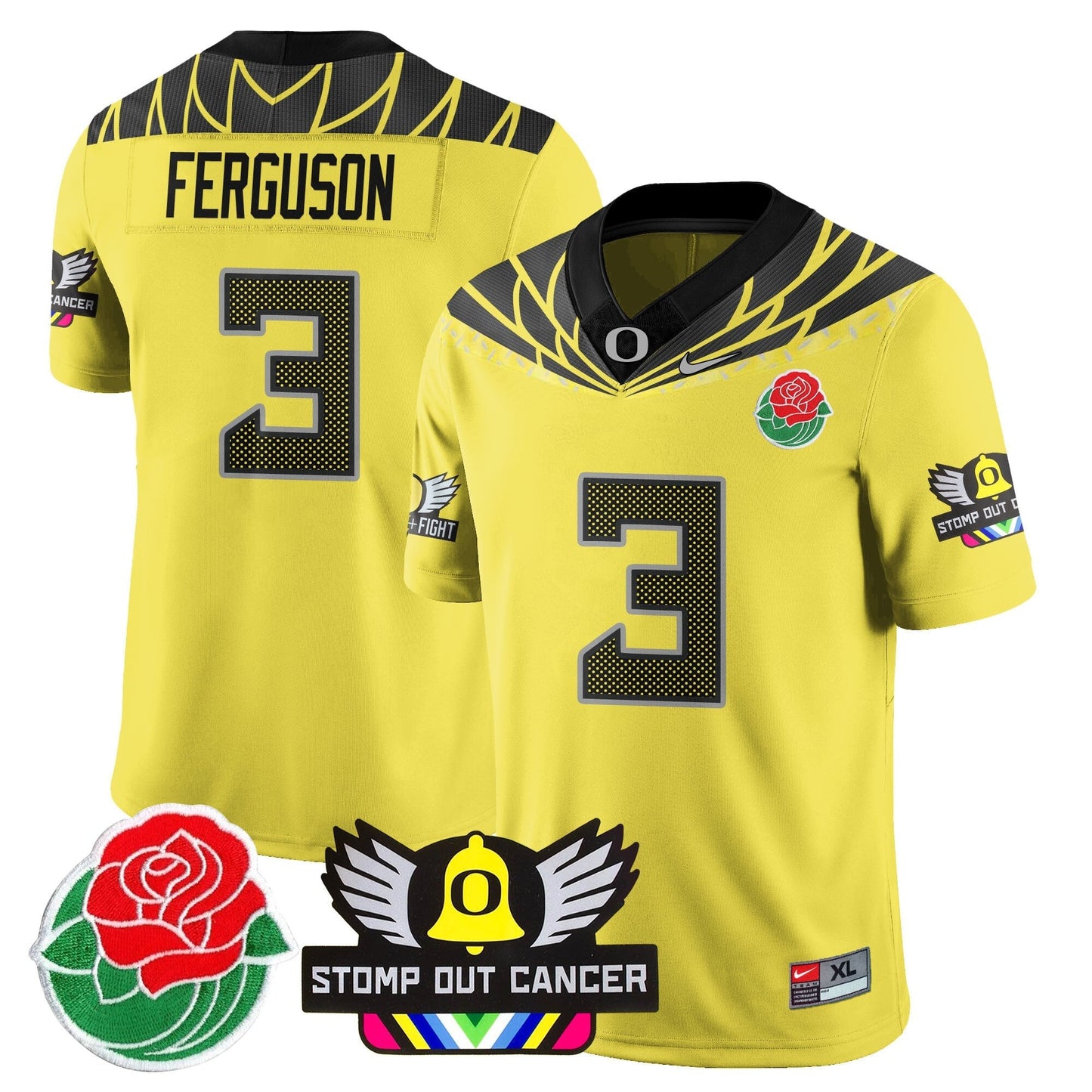 ORE 2024 Rose Bowl Jersey N1 - All Stitched