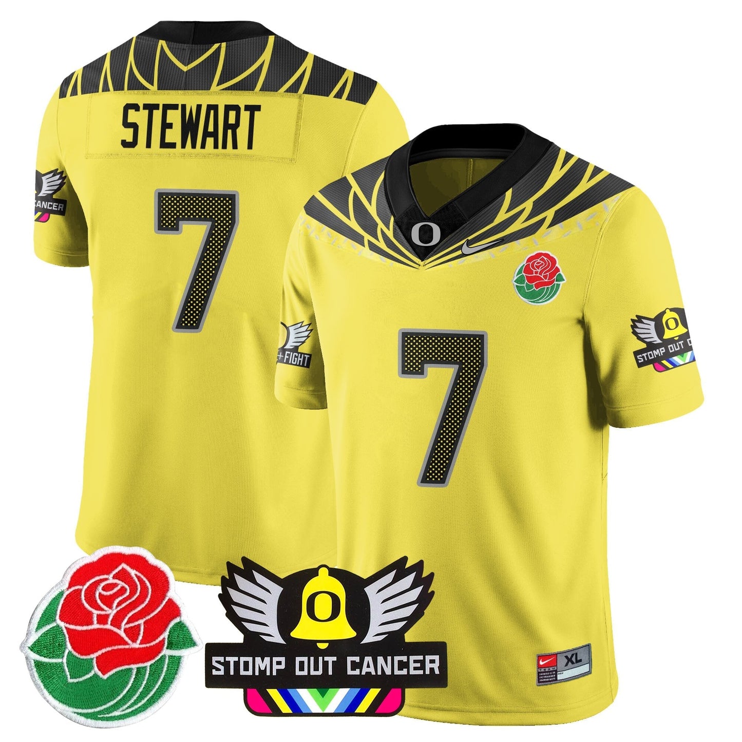 ORE 2024 Rose Bowl Jersey N1 - All Stitched