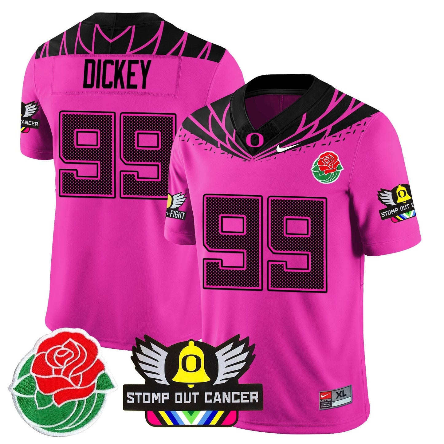 ORE 2024 Rose Bowl Jersey N1 - All Stitched