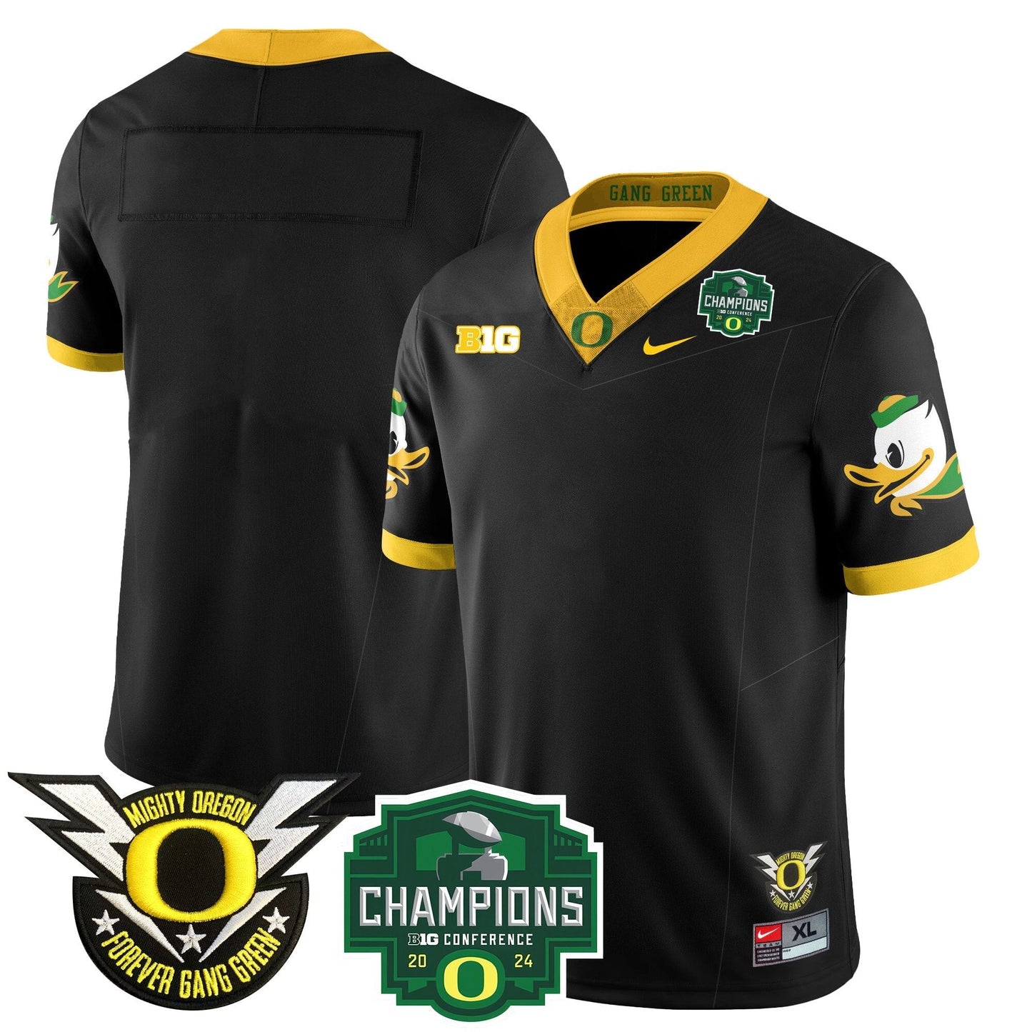 ORE 2024 Big Ten Champions Jersey - All Stitched