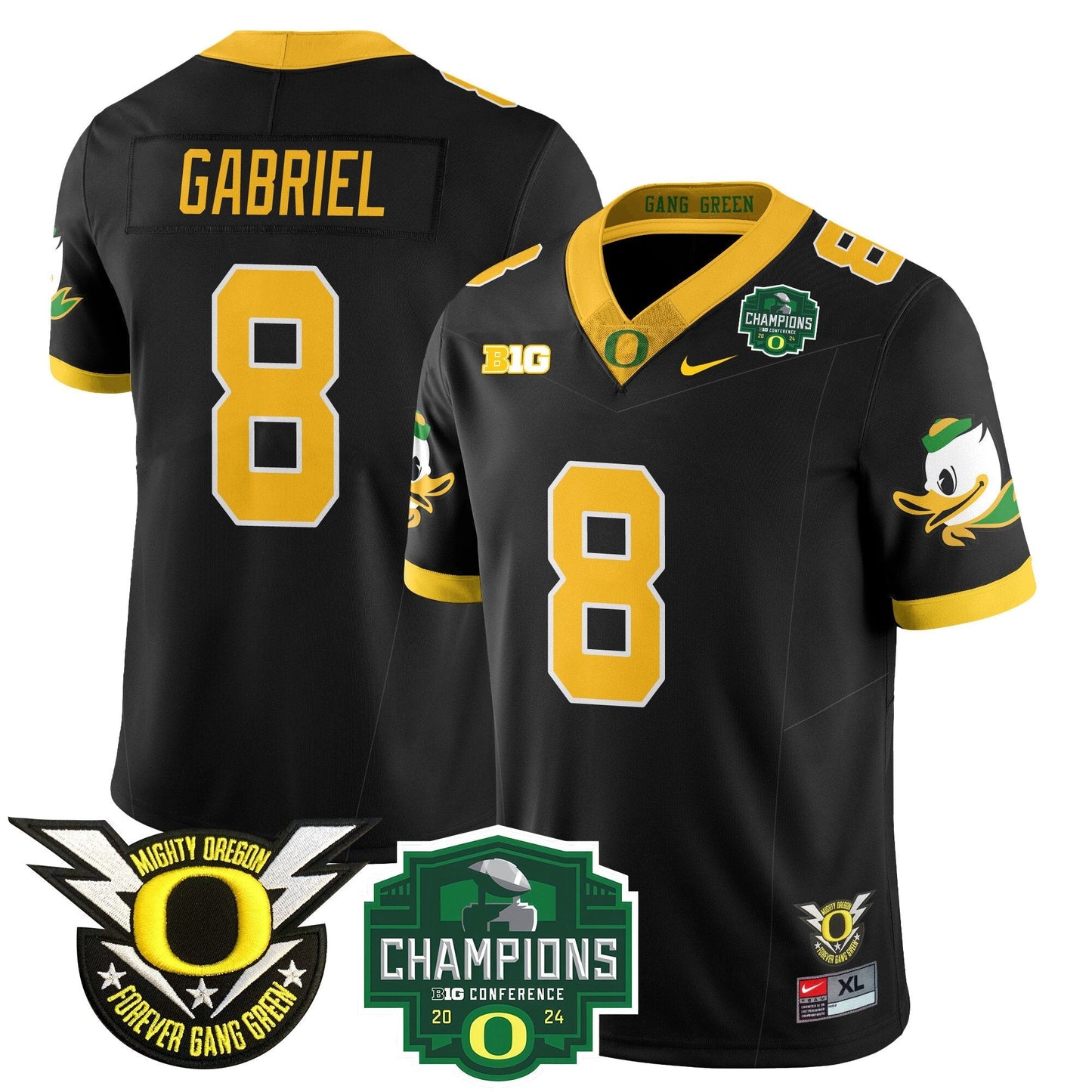 ORE 2024 Big Ten Champions Jersey - All Stitched