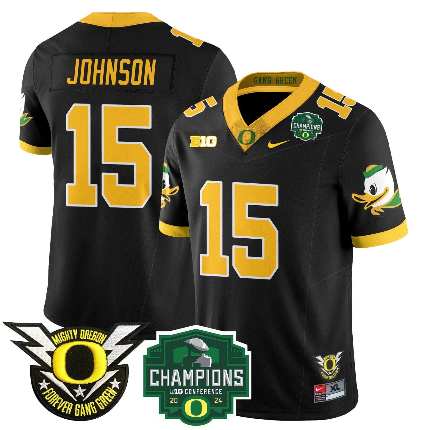 ORE 2024 Big Ten Champions Jersey - All Stitched