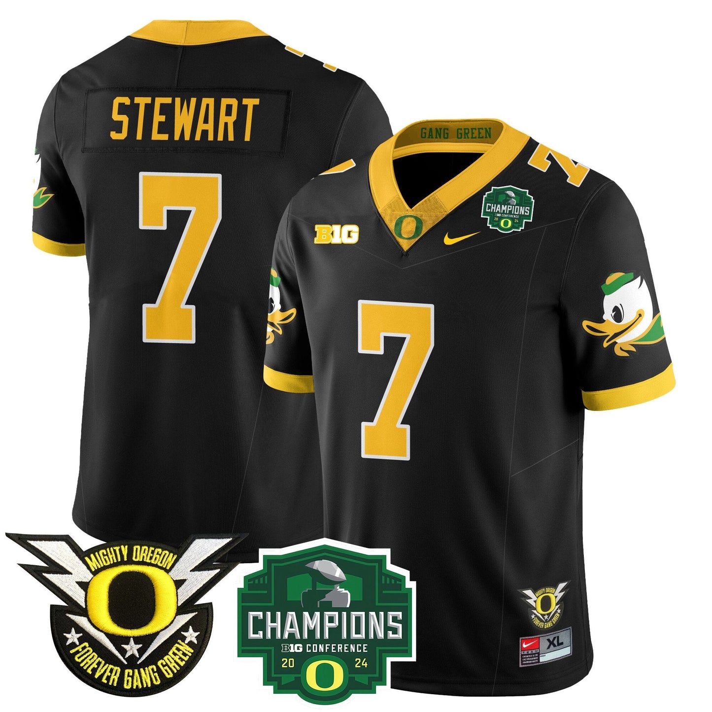ORE 2024 Big Ten Champions Jersey - All Stitched
