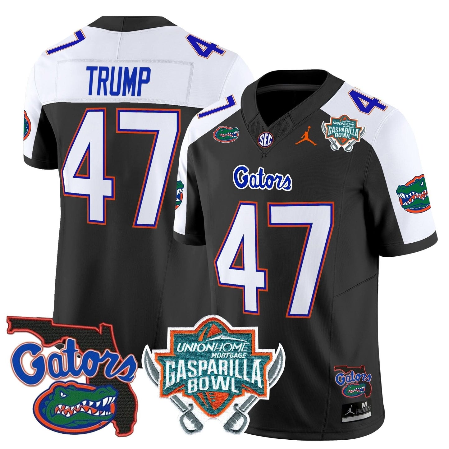 Florida Gators 2025 Gasparilla Bowl Patch Vapor Limited Jersey - All Stitched