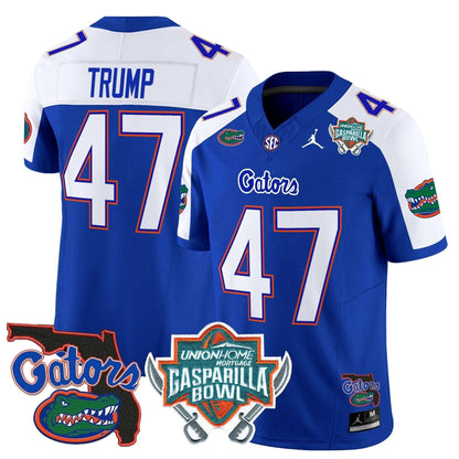 Florida Gators 2025 Gasparilla Bowl Patch Vapor Limited Jersey - All Stitched